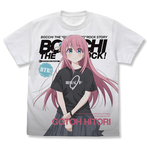 『ぼっち・ざ・ろっく!』後藤ひとり フルグラフィックTシャツ ホワイト M